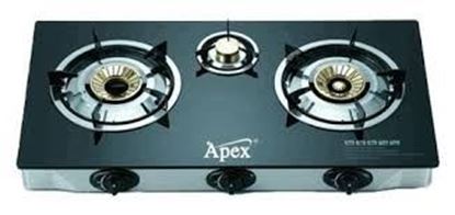 Picture of PLATINUM GLASS STOVE 3 BURNER