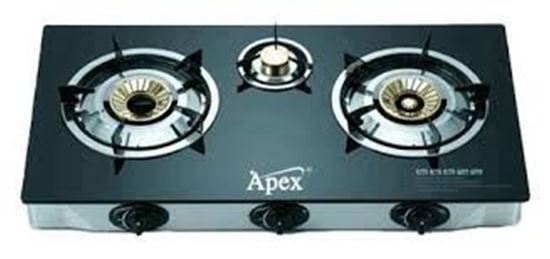 Picture of PLATINUM GLASS STOVE 3 BURNER