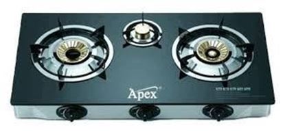 Picture of APEX GLASS STOVE 3 BURNER