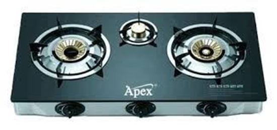 Picture of APEX GLASS STOVE 3 BURNER